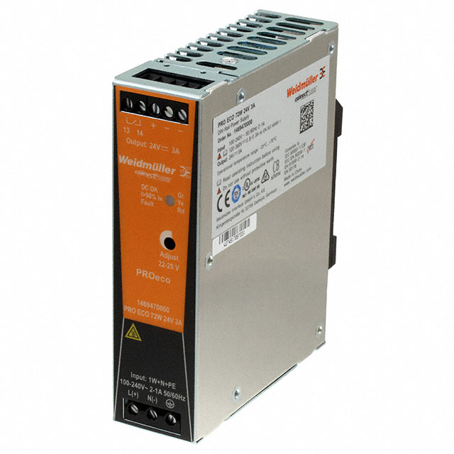 【1469470000】AC/DC DIN RAIL SUPPLY 24V 72W