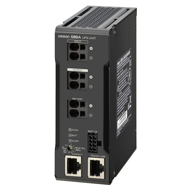 BATT BACKUP 24VDC 480W W/O BATT【S8BA-24D24D480SBF】