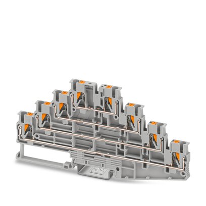 MULTI-LEVEL DIN RAIL TERM BLOCK【1334599】