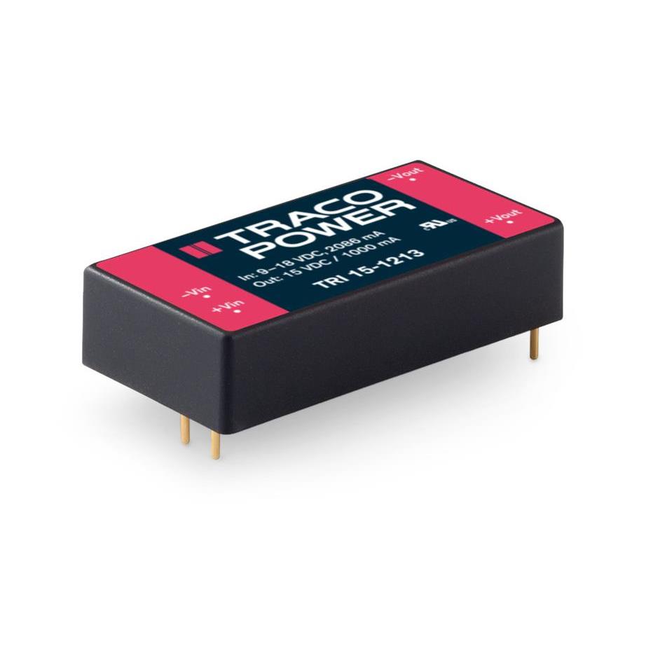 【TRI 15-1215】DC DC CONVERTER 24V 15W
