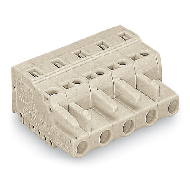 【721-205/026-000】TERM BLOCK PLUG 5POS 7.50MM