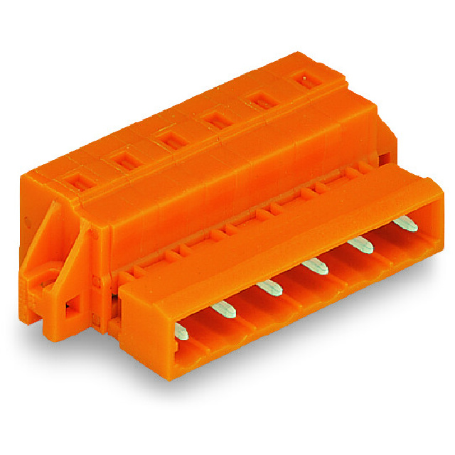 【731-637/019-000】TERM BLOCK PLUG 7POS 7.62MM