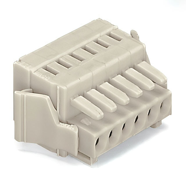 TERM BLOCK PLUG 6POS 3.50MM【734-106/037-000】