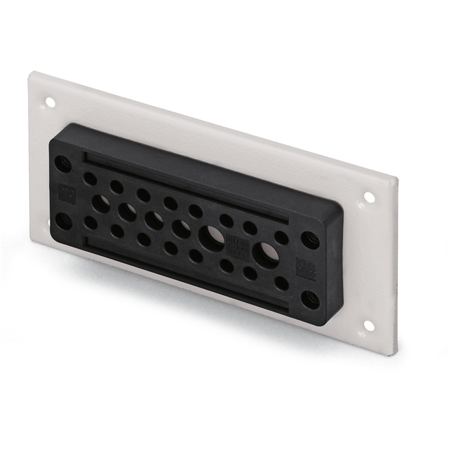 GROMMET ENTRY PLATE BLACK【850-820/000-002】