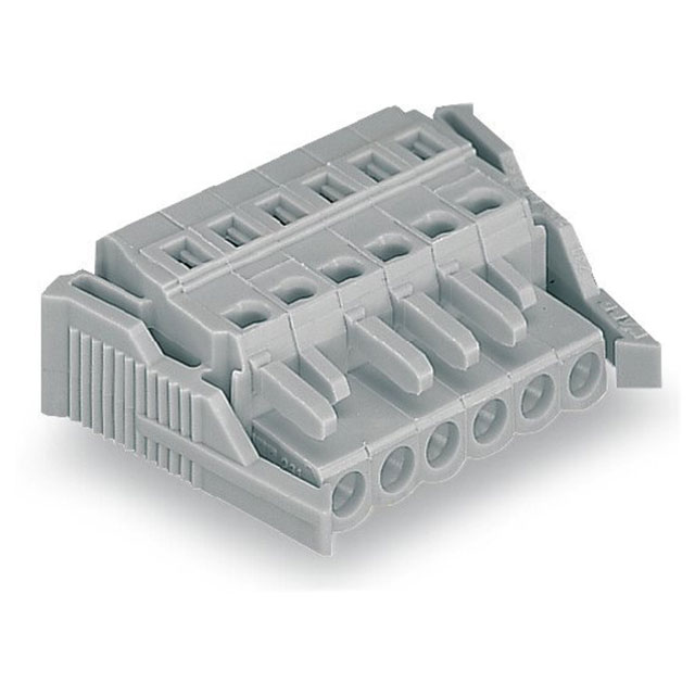 【231-106/037-000】TERM BLOCK PLUG 6POS 5MM[箱]