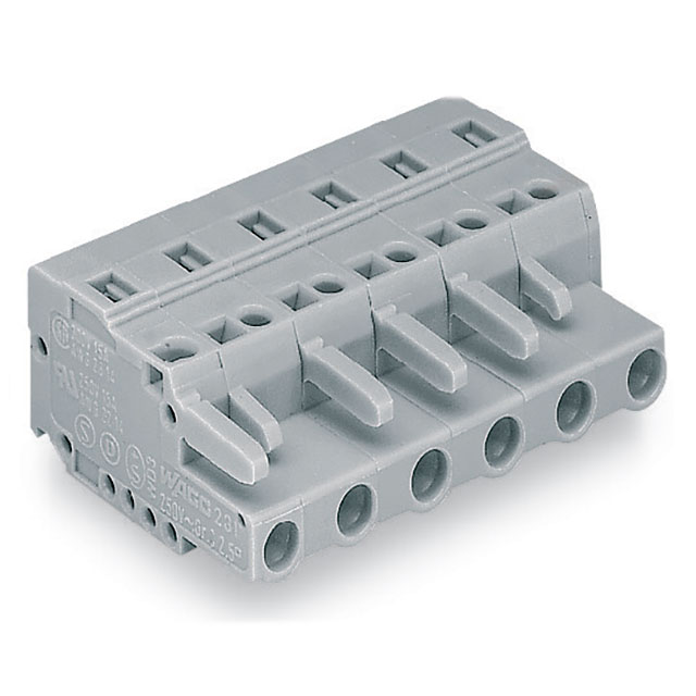 TERM BLOCK PLUG 5POS 7.50MM【231-205/026-000】