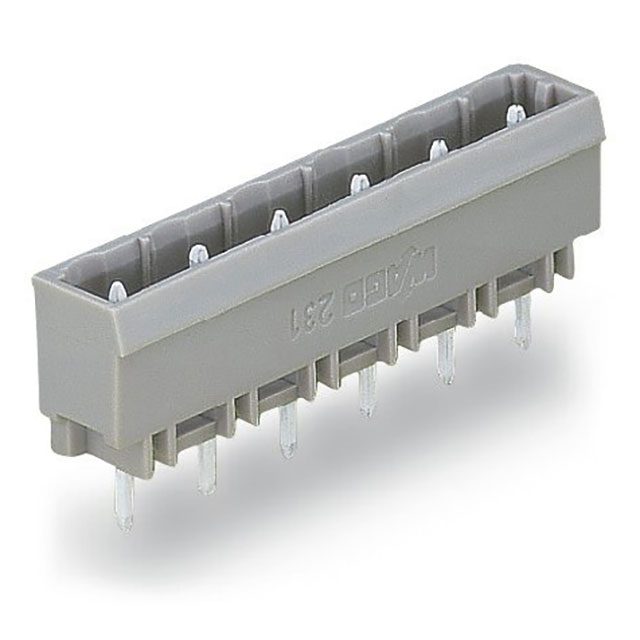 【231-235/001-000】TERM BLOCK HDR 5POS 7.50MM