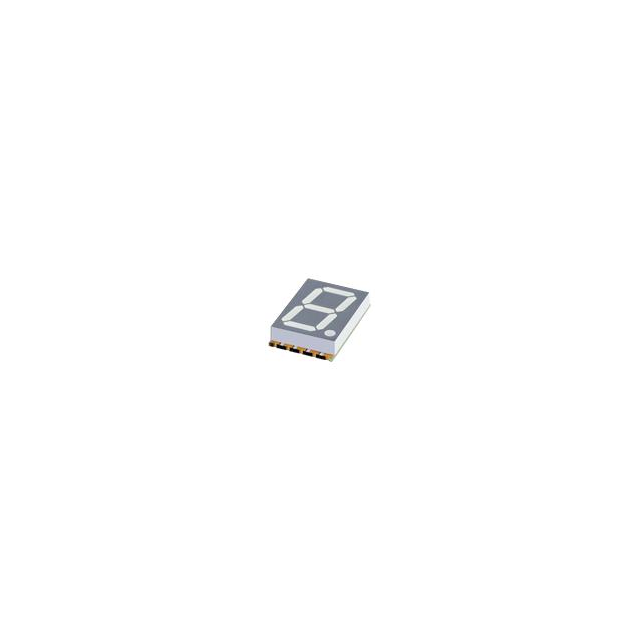 【ACSC56-41QBWA/D-F01】DISPLAY 7SEG 0.56" SGL BLU 10SMD