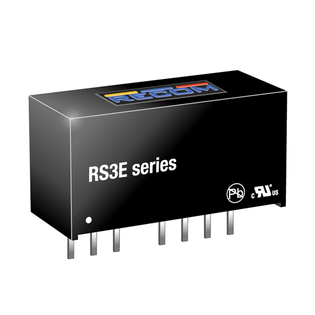 【RS3E-0524S/H3】DC DC CONVERTER 24V 3W