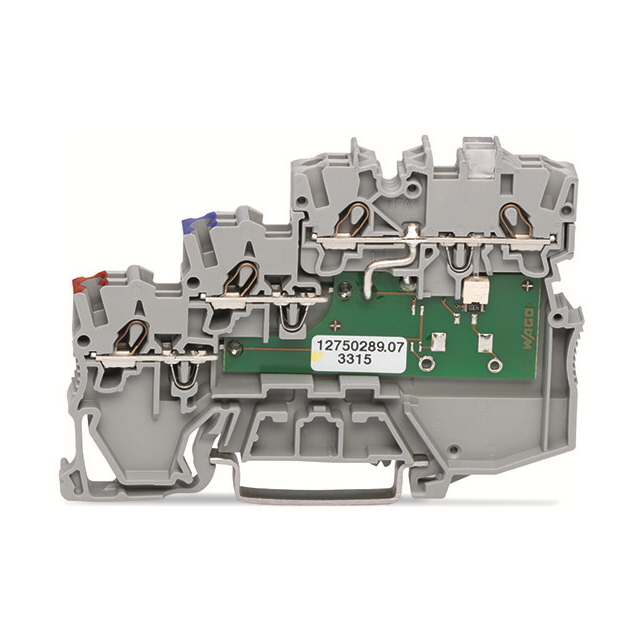 50 Pezzi Morsetto Iniziatore Wago 2000-5417/1102-950 – Nuovo In Imballo Originale
