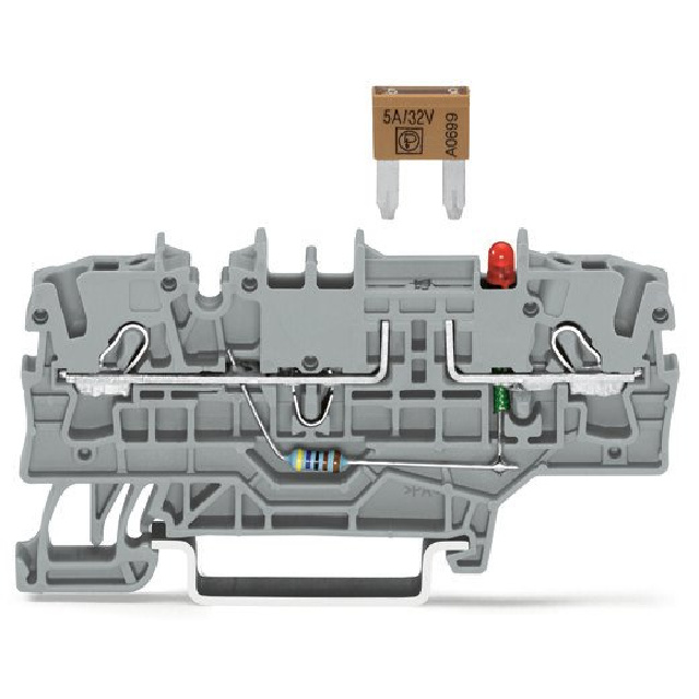 2-CONDUCTOR FUSE TERMINAL BLOCK;【2002-1981/1000-434】