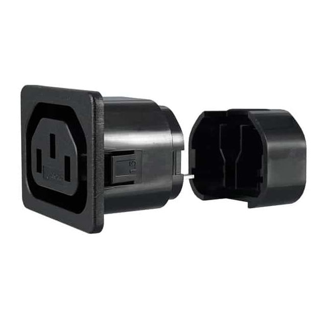 PWR ENT RCPT IEC320-C14 PNL IDC【715W-15/01】