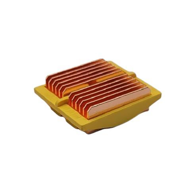 【HBA25031-10/CU/Y】CU HEAT SINK 25X25X10MM WITH LIN