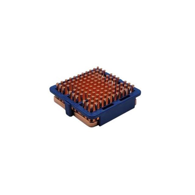 【MBA40002-12P/CU/2.6BU】CU HEAT SINK 40X40X12MM WITH PIN