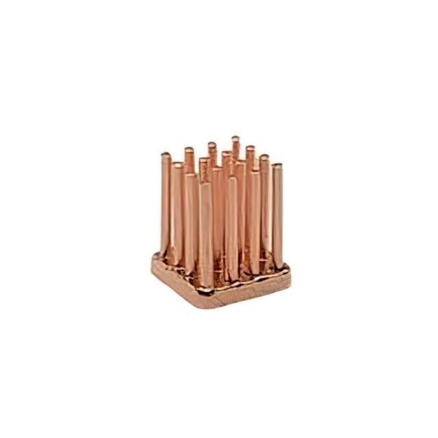 【MBH14002-09P/CU/2】CU HEAT SINK 14X14X9MM WITH PIN