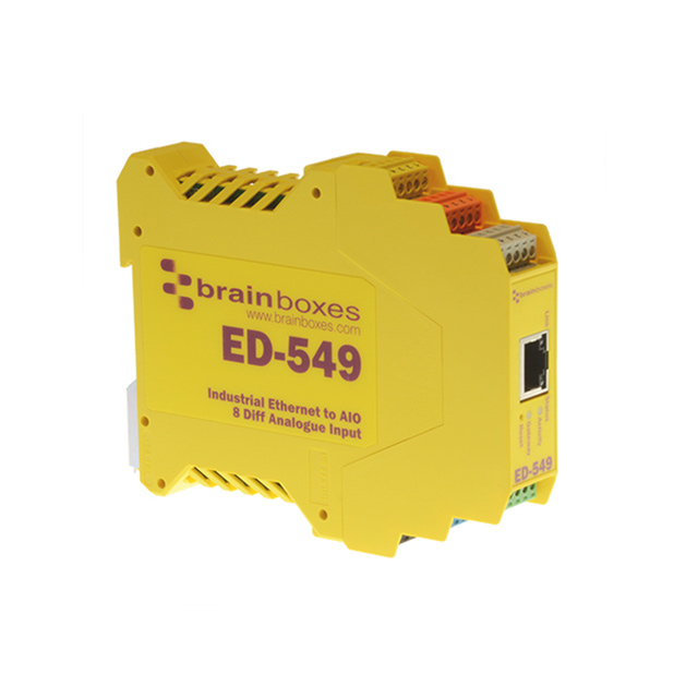 【ED-549】ETHERNET TO 8 ANALOGUE INPUTS +