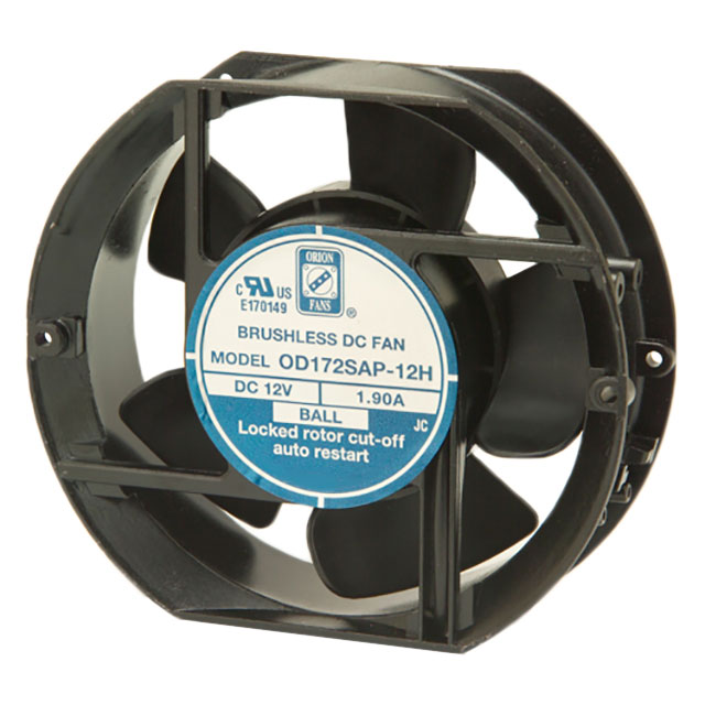 FAN AXIAL 172X51MM 24VDC WIRE【OD172SAP-24HHB】