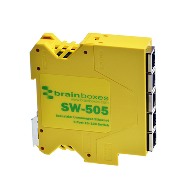 INDUSTRIAL COMPACT ETHERNET 5 PO【SW-505】