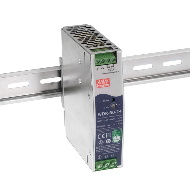 【WDR-60-48】AC/DC DIN RAIL SUPPLY 48V 60W