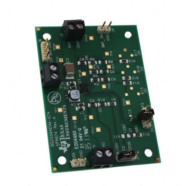 【BQ25504EVM-674】EVAL BOARD FOR BQ25504