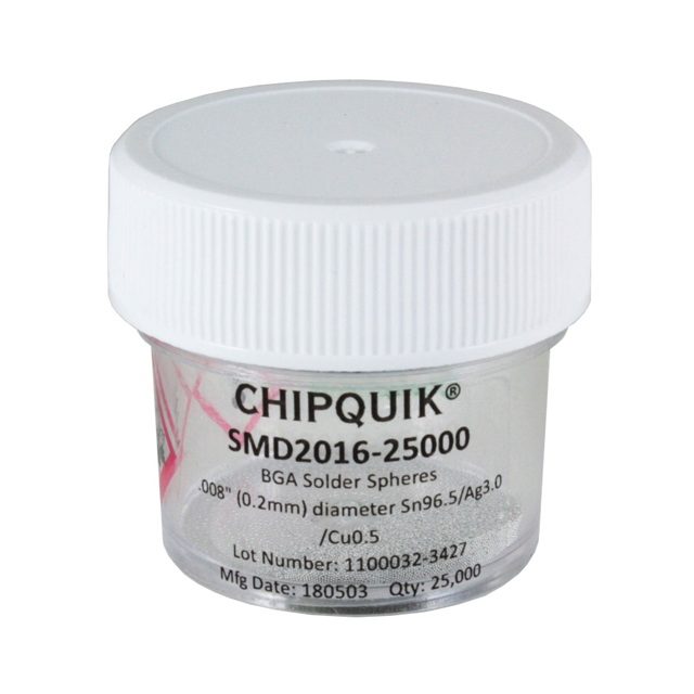 【SMD2016-25000】SOLDER SPHERES SN96.5/AG3.0/CU0.
