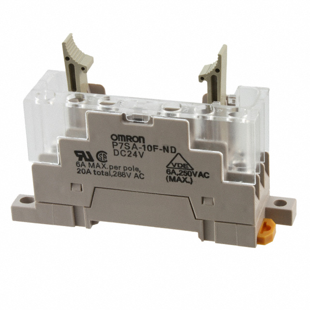 【P7SA-10F-ND-DC24】RELAY SOCKET 10 POS DIN RAIL