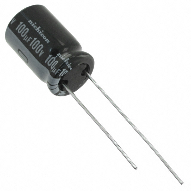 【UVK2A101MPD】CAP ALUM 100UF 20% 100V RADIAL