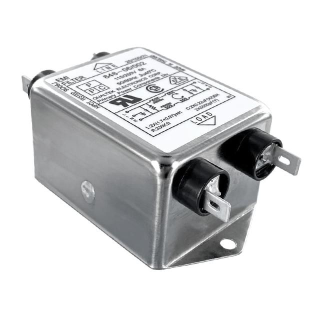 【848-06/002】LINE FILTER 115V/250VAC 6A CHASS[トレイ]