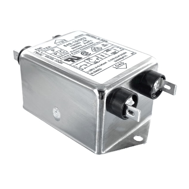 【849-10/003】LINE FILTER 115V/250VAC 10A CHAS[トレイ]