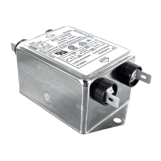 【850-10/003】LINE FILTER 115V/250VAC 10A CHAS
