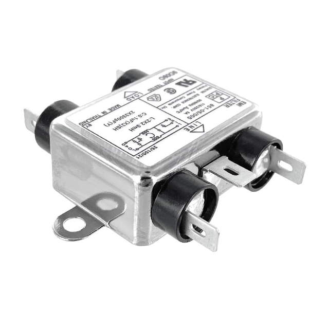 【851-05/005】LINE FILTER 115V/250VAC 5A CHASS