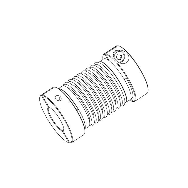【9403/10-10】BELLOWS COUPLING 10 MM X 10 MM