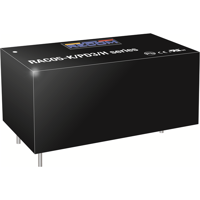 AC/DC CONVERTER 5V 5W【RAC05-05SK/PD3/H】