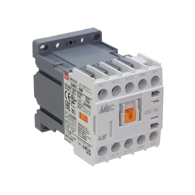 【GMD-6M-10-DC24V】MINI CONTACTOR6A380440V 3P1 NO 2