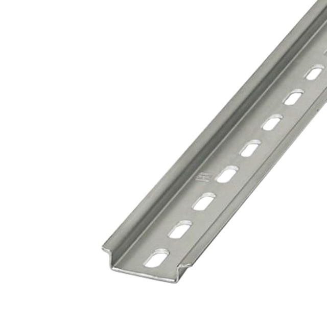 【1207650】DIN RAIL 35MMX7MM SLOT 19" STL