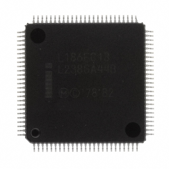 【SB80L186EC13】IC MPU I186 13MHZ 100SQFP