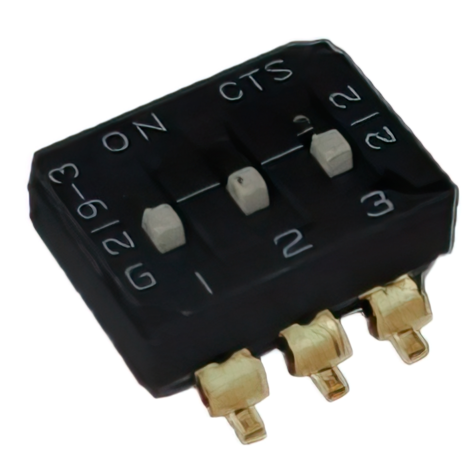 SMD DIP SWITCH 100MA 50VDC 219G8LPSTRF CTS