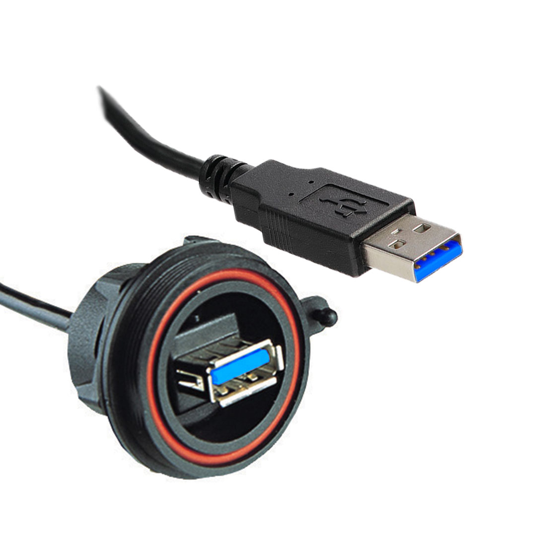 【PX0844/A3/0M50/A3】CBL USB3.0 A PNL MNT TO USB A