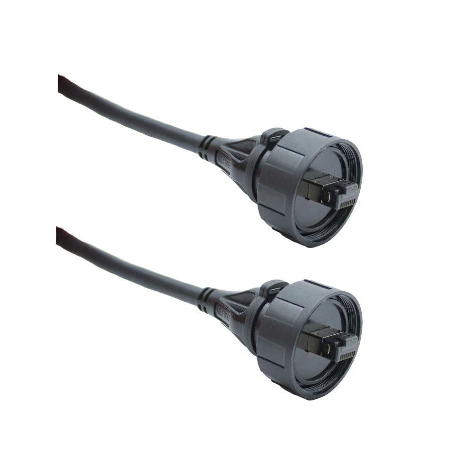 CBL ASSY RJ45 W/COUPL M TO M 2M【PX0858/2M00】