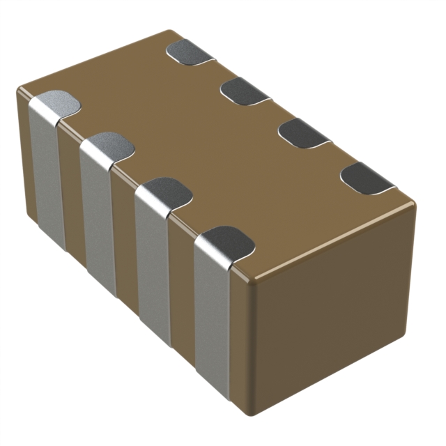 【W3A45A101JAT2A】CAP ARRAY 100PF 50V NP0 0612