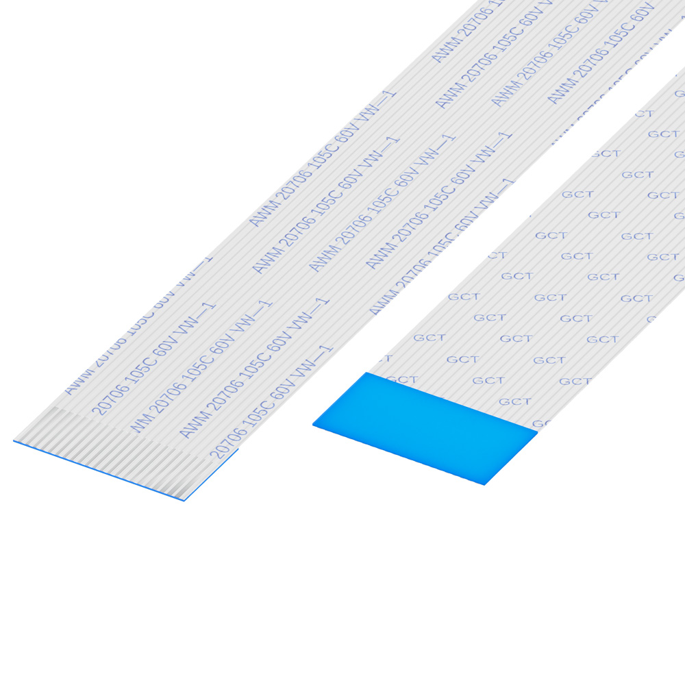 【05-22-D-0076-A-4-06-4-T】CABLE FFC/FPC 22POS 0.5MM 2.99"