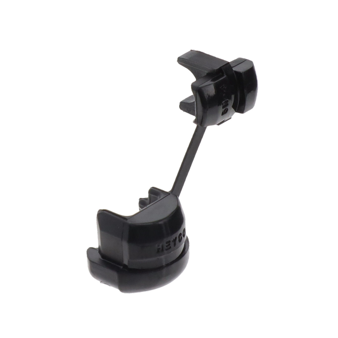 【1150】BUSHING W/STR RELIEF PA66 BLACK