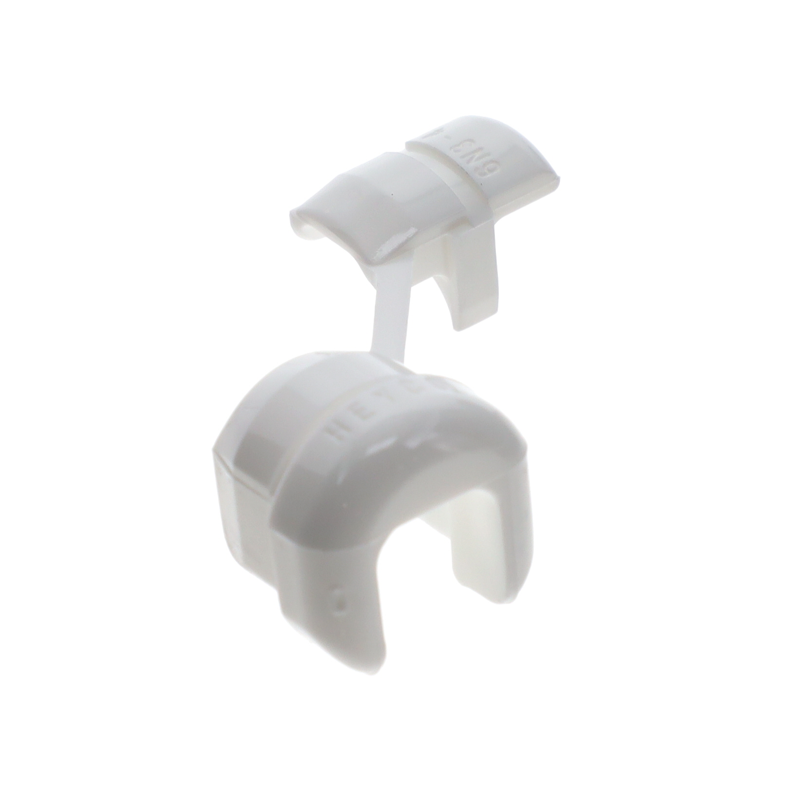 【1201】BUSHING W/STR RELIEF PA66 WHITE