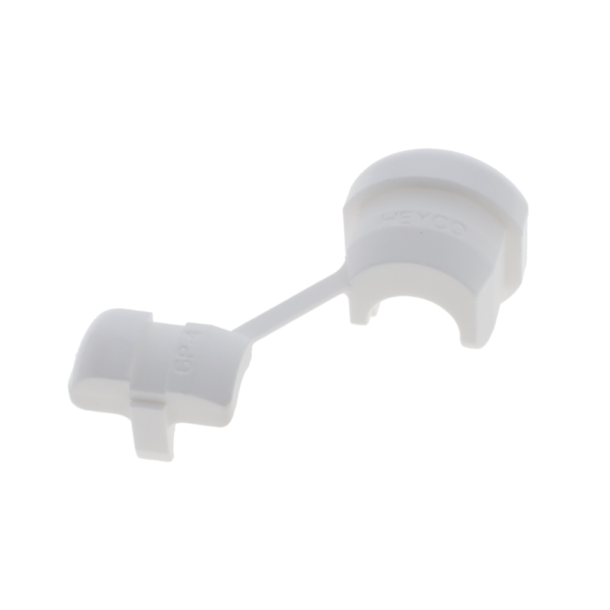 【1211】BUSHING W/STR RELIEF PA66 WHITE
