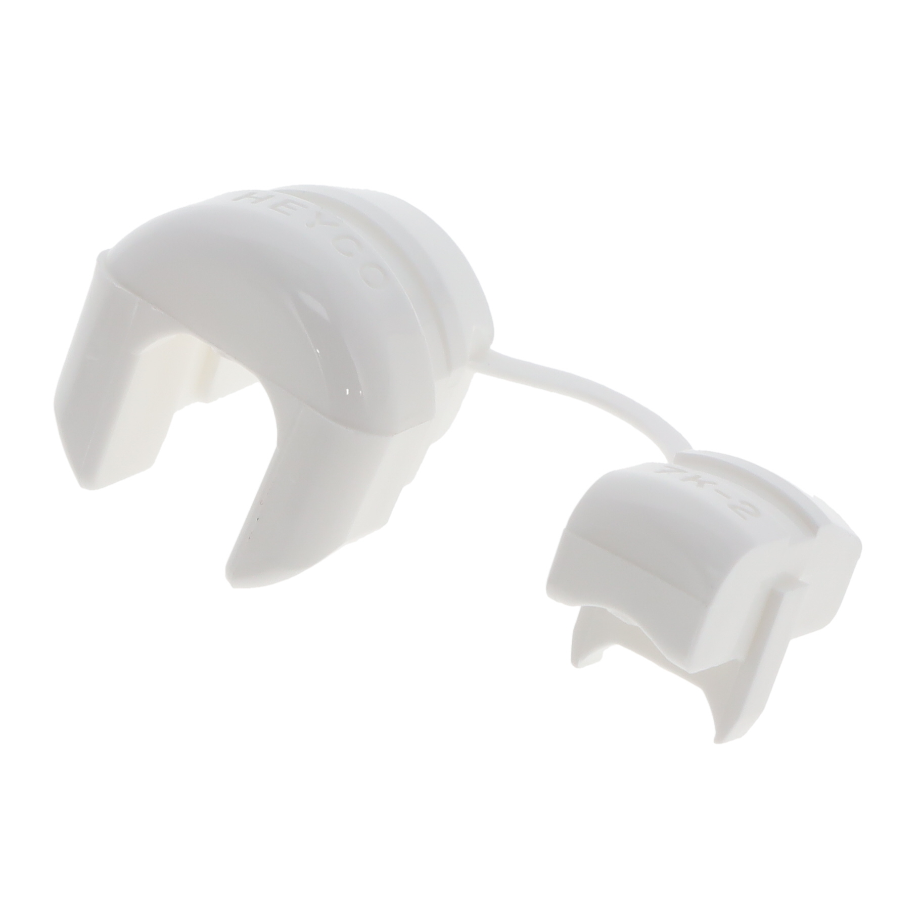 【1241】BUSHING W/STR RELIEF PA66 WHITE