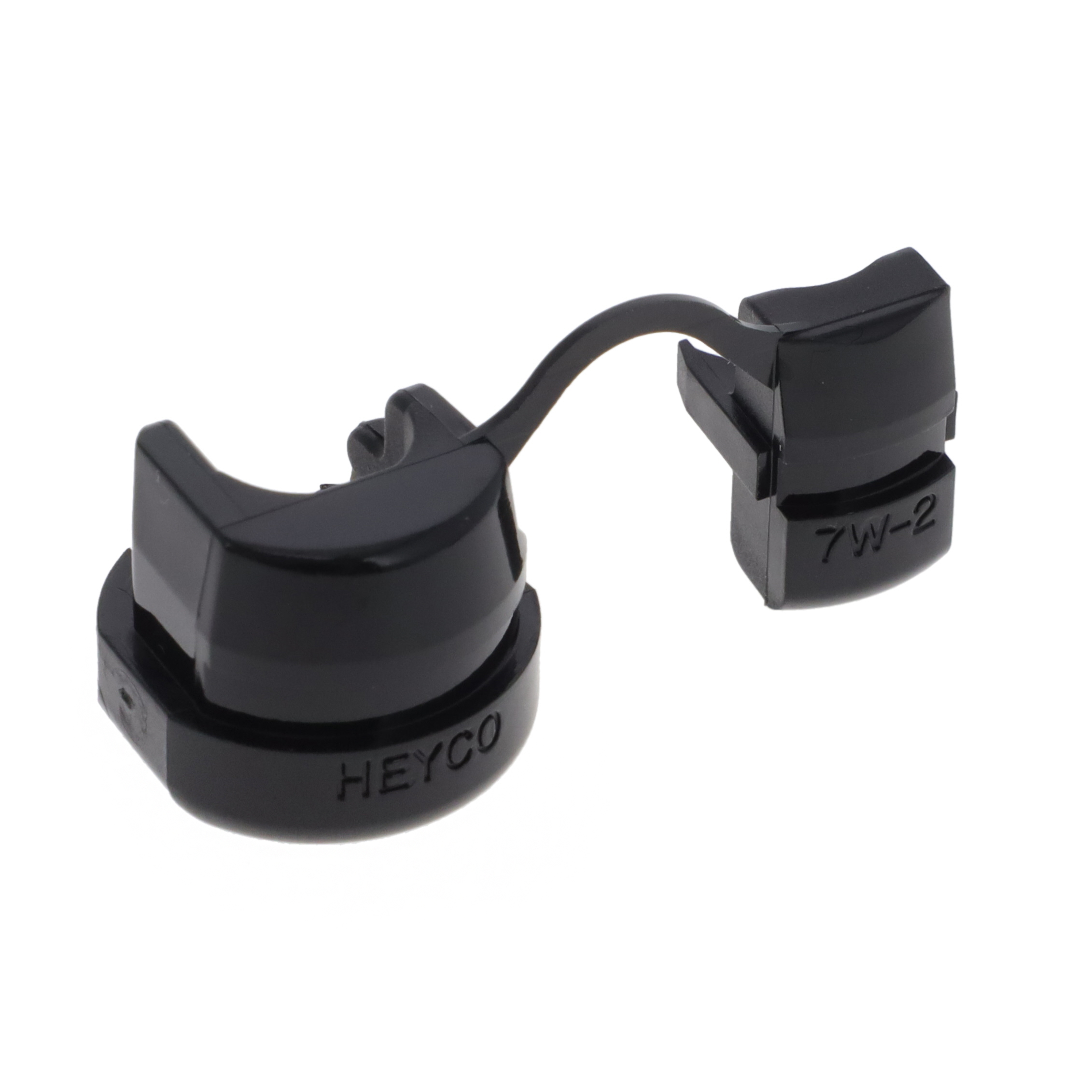 BUSHING W/STR RELIEF PA66 BLACK【1247】