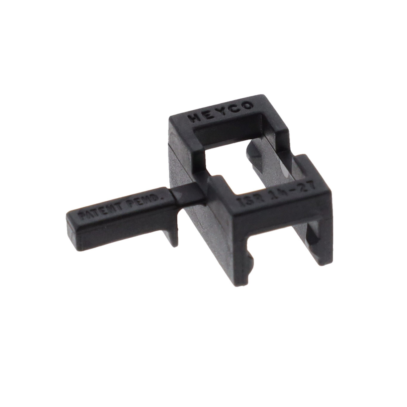 【1854】BUSHING W/STR RELIEF PA66 BLACK