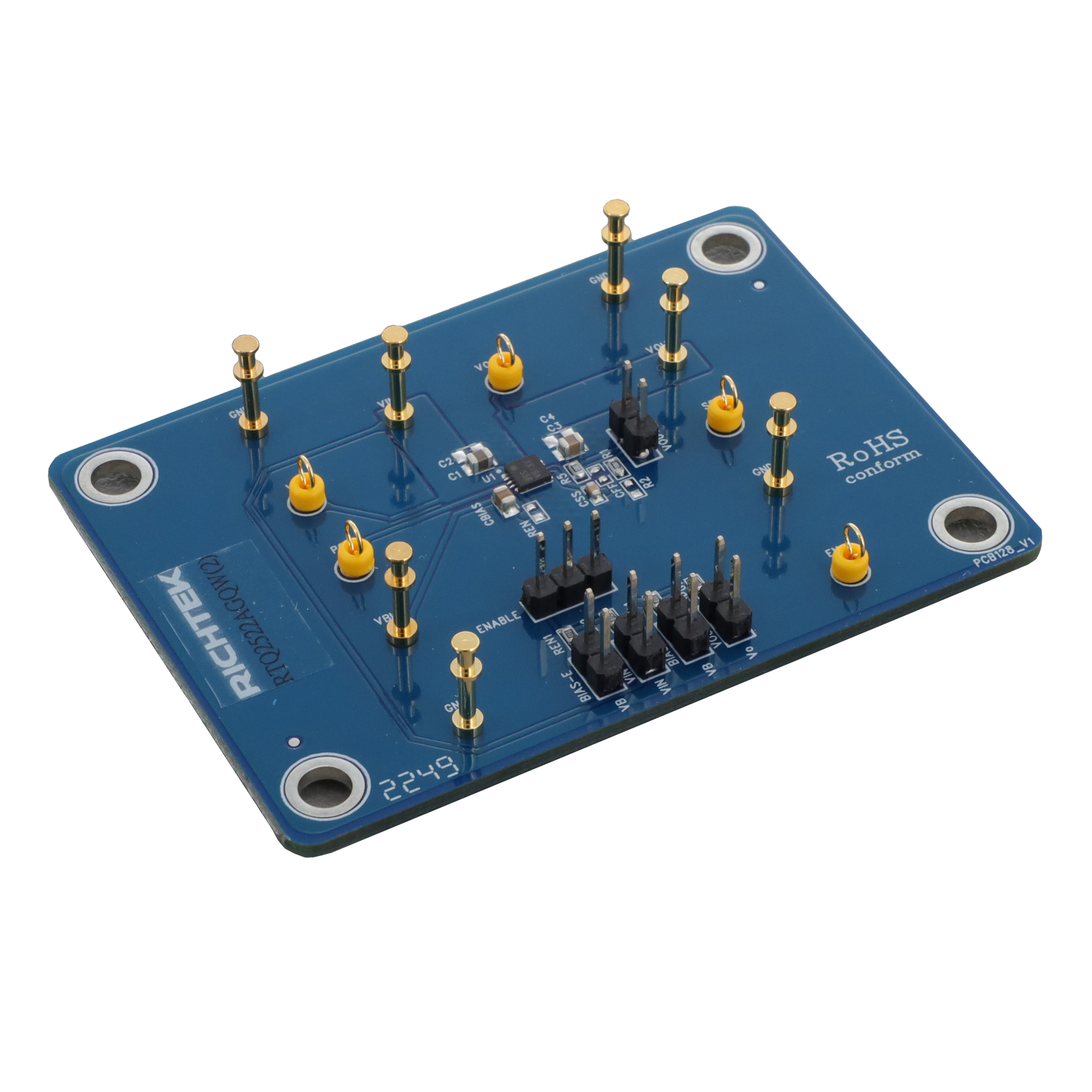 【EVB_RTQ2522AGQW(2)】EVALUATION BOARD FOR RTQ2522AGQW