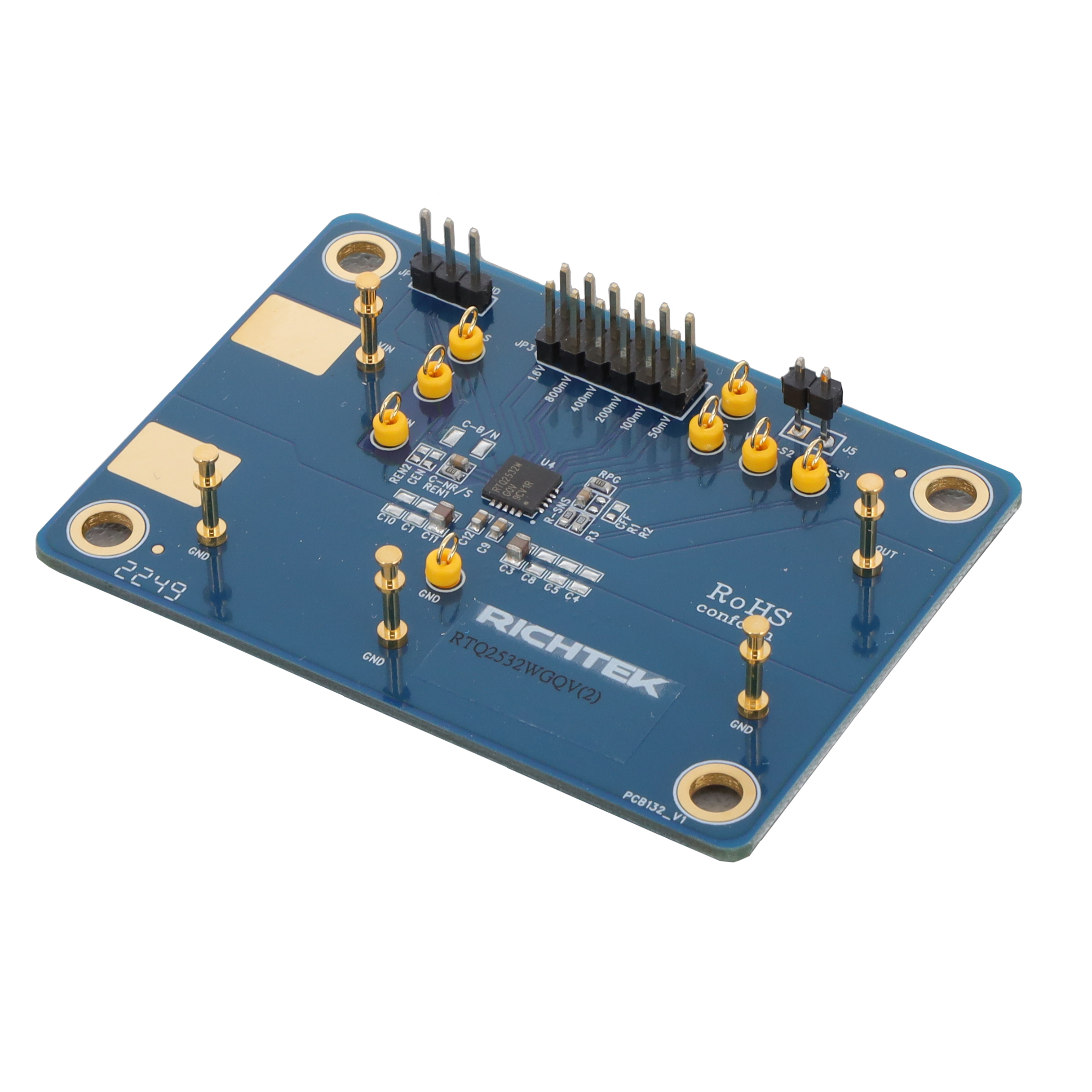 【EVB_RTQ2532WGQV(2)】EVALUATION BOARD FOR RTQ2532WGQV