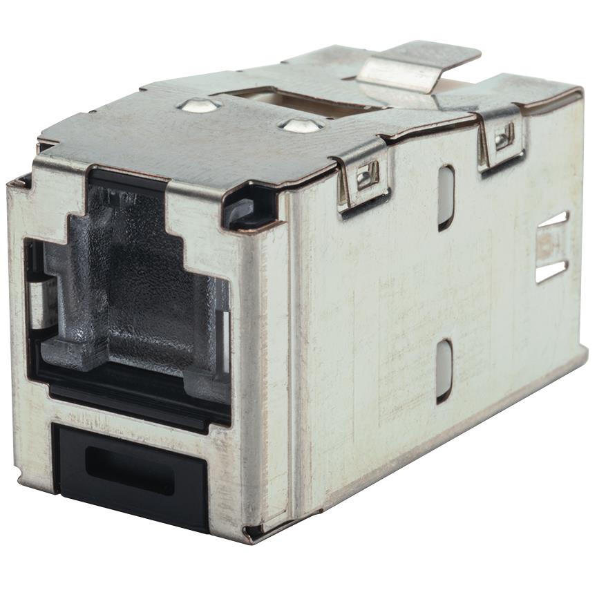 CAT5E SPRING SHUTTERED JACK, SHI【CJSH5E88TGY】